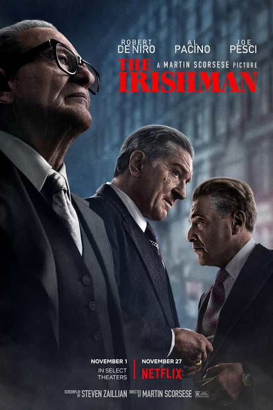 "The Irishman," the most anticipated movie of the year, can now be watched on Netflix