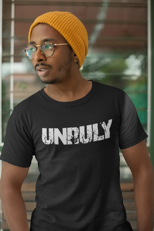 unruly ,Men's Short Sleeve Round Neck T-shirt 00004