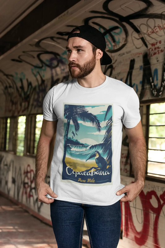 Copacabana, Pura Vida, Beach Name, t Shirt Homme, été Tshirt, Cadeau Homme