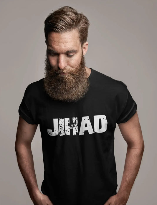 jihad Men's Retro T shirt Black Birthday Gift 00553