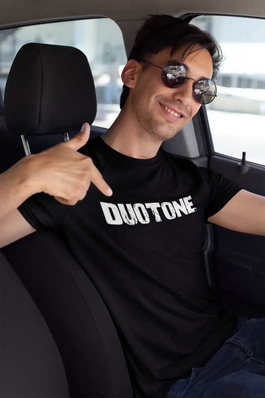 Homme T Shirt Graphique Imprimé Vintage Tee Duotone