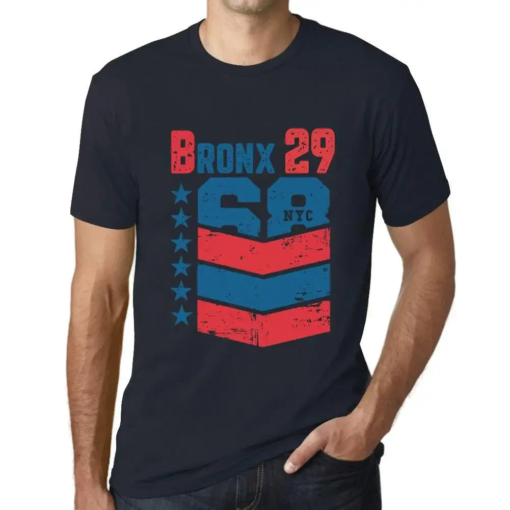 Men's Graphic T-Shirt Bronx 29 29th Birthday Anniversary 29 Year Old Gift 1995 Vintage Eco-Friendly Short Sleeve Novelty Tee