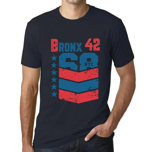 Men's Graphic T-Shirt Bronx 42 42nd Birthday Anniversary 42 Year Old Gift 1982 Vintage Eco-Friendly Short Sleeve Novelty Tee