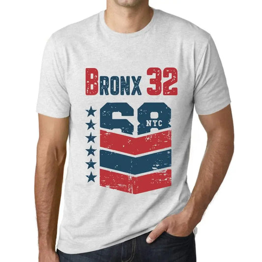 Men's Graphic T-Shirt Bronx 32 32nd Birthday Anniversary 32 Year Old Gift 1992 Vintage Eco-Friendly Short Sleeve Novelty Tee