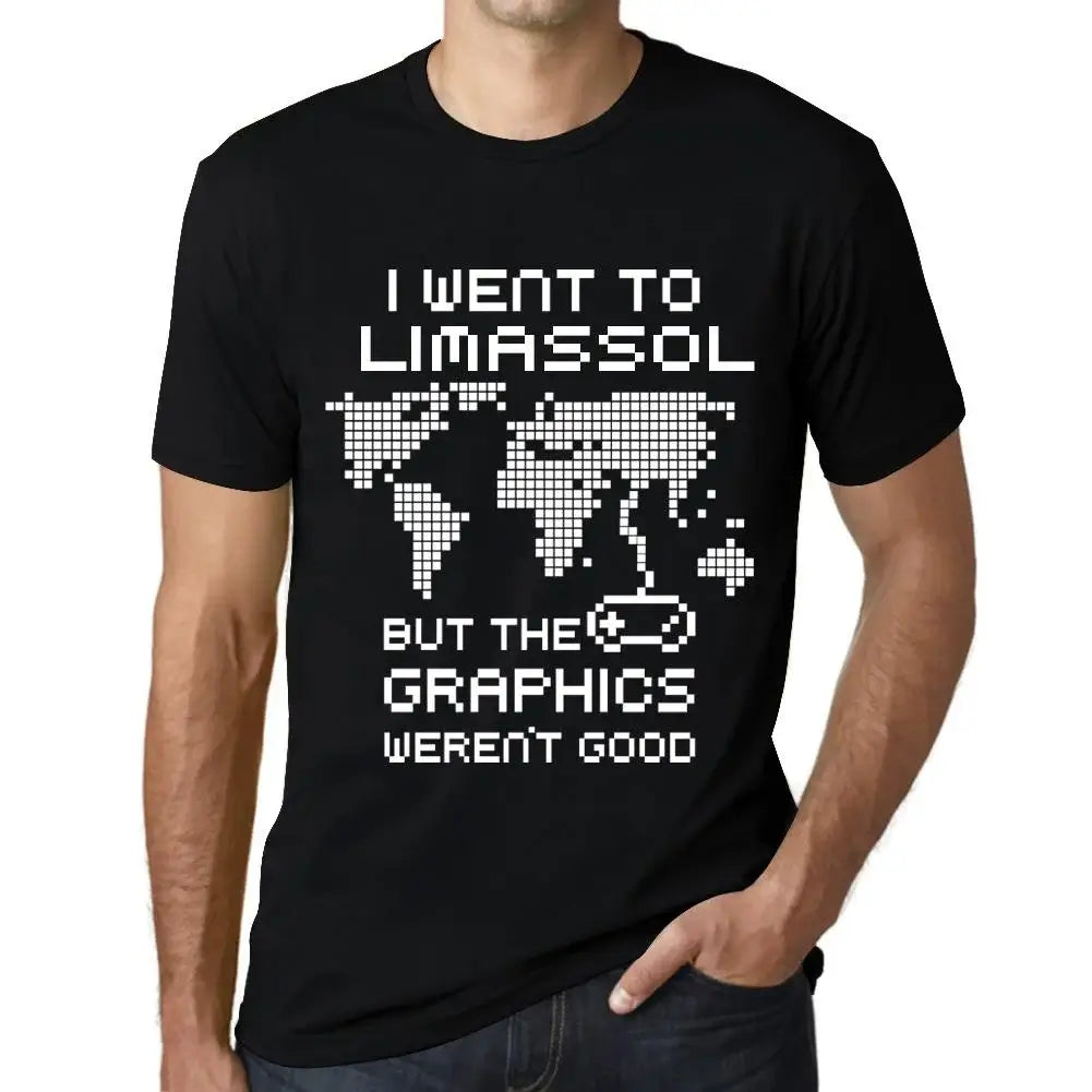 Men's Graphic T-Shirt I Went To Limassol But The Graphics Weren’t Good Eco-Friendly Limited Edition Short Sleeve Tee-Shirt Vintage Birthday Gift Novelty