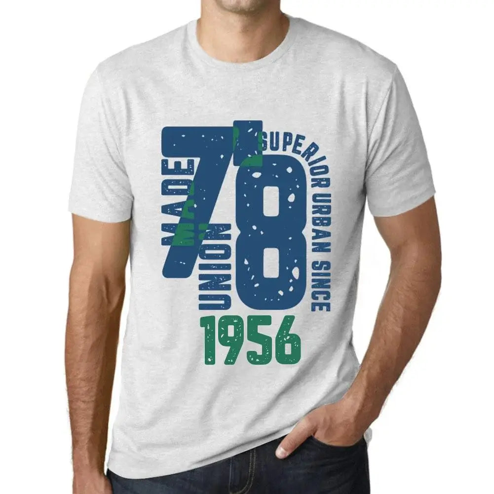 Men's Graphic T-Shirt Superior Urban Style Since 1956 68th Birthday Anniversary 68 Year Old Gift 1956 Vintage Eco-Friendly Short Sleeve Novelty Tee