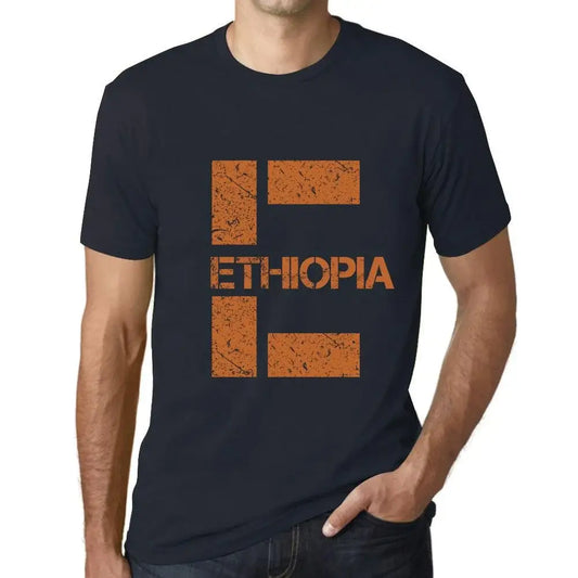 Men's Graphic T-Shirt Ethiopia Eco-Friendly Limited Edition Short Sleeve Tee-Shirt Vintage Birthday Gift Novelty