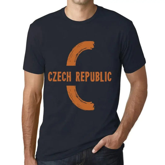 Men's Graphic T-Shirt Czech Republic Eco-Friendly Limited Edition Short Sleeve Tee-Shirt Vintage Birthday Gift Novelty