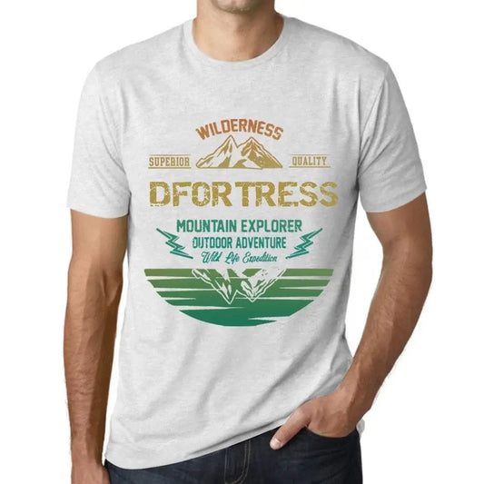 Men's Graphic T-Shirt Outdoor Adventure, Wilderness, Mountain Explorer Dfortress Eco-Friendly Limited Edition Short Sleeve Tee-Shirt Vintage Birthday Gift Novelty