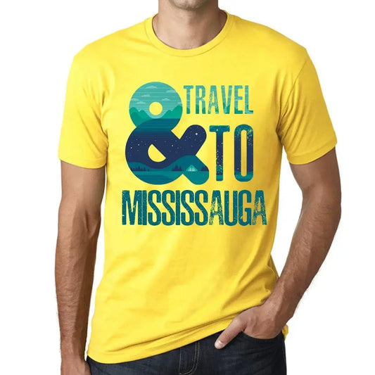 Men's Graphic T-Shirt And Travel To Mississauga Eco-Friendly Limited Edition Short Sleeve Tee-Shirt Vintage Birthday Gift Novelty