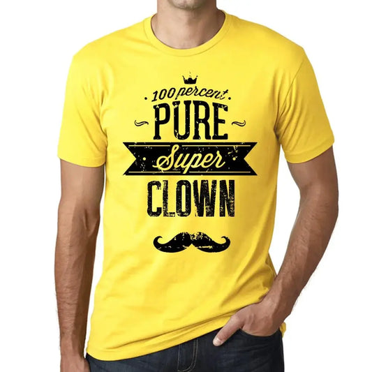 Men's Graphic T-Shirt 100% Pure Super Clown Eco-Friendly Limited Edition Short Sleeve Tee-Shirt Vintage Birthday Gift Novelty