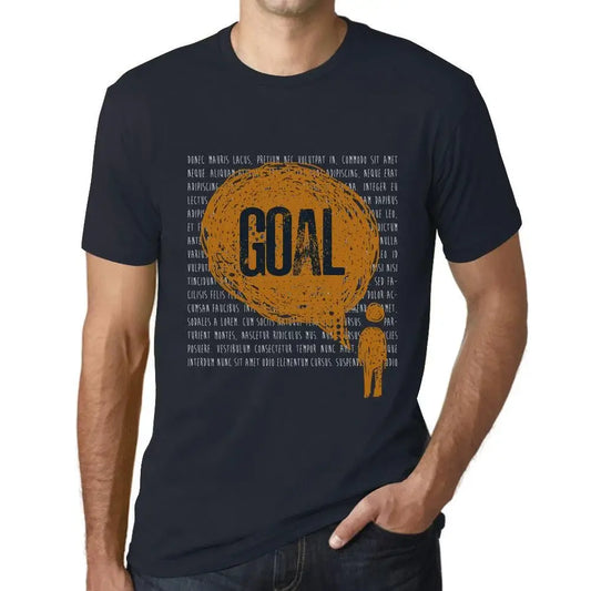 Men's Graphic T-Shirt Thoughts Goal Eco-Friendly Limited Edition Short Sleeve Tee-Shirt Vintage Birthday Gift Novelty