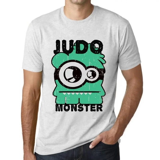 Men's Graphic T-Shirt Judo Monster Eco-Friendly Limited Edition Short Sleeve Tee-Shirt Vintage Birthday Gift Novelty