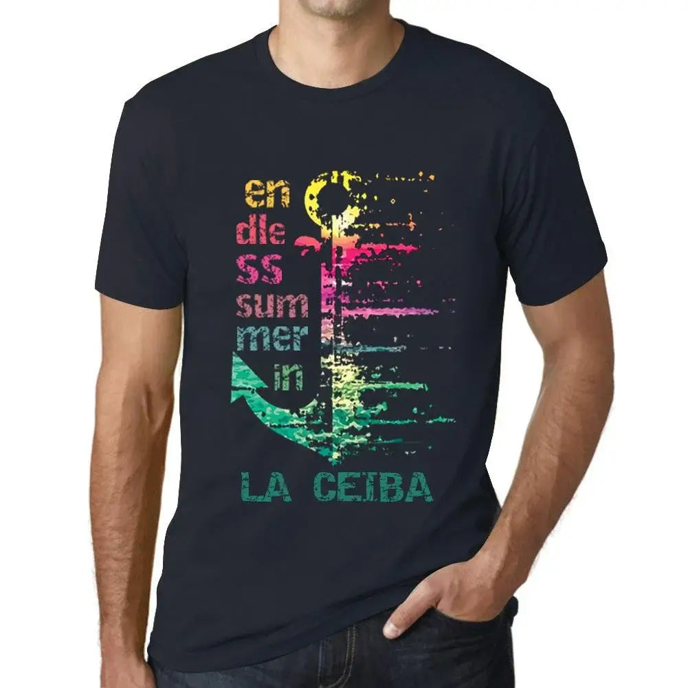 Men's Graphic T-Shirt Endless Summer In La Ceiba Eco-Friendly Limited Edition Short Sleeve Tee-Shirt Vintage Birthday Gift Novelty