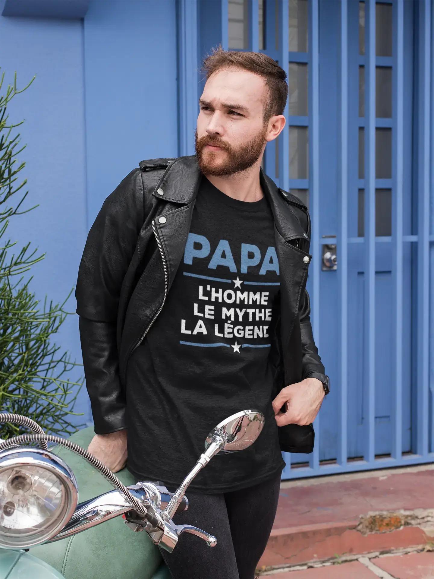 Ultrabasic Papa 1 l'homme Le Mythe La Légende T-Shirt Papa Tshirt Papa l'ours Shirt Le pépé