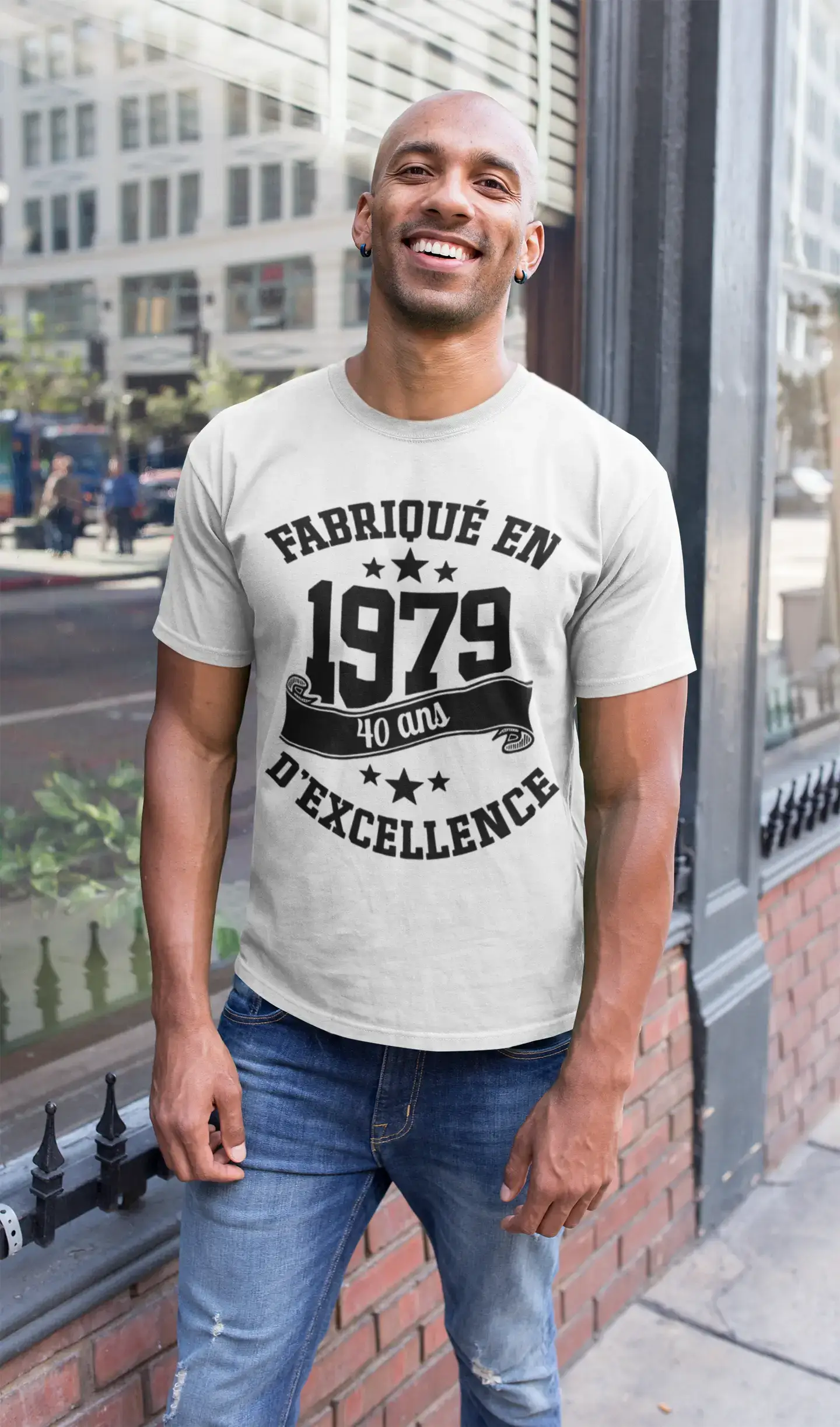ULTRABASIC - Fabriqué en 1979, 40 Ans d'être Génial Unisex T-Shirt Army