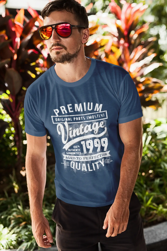 ULTRABASIC - Graphic Men's 1999 Aged to Perfection Birthday Gift T-Shirt