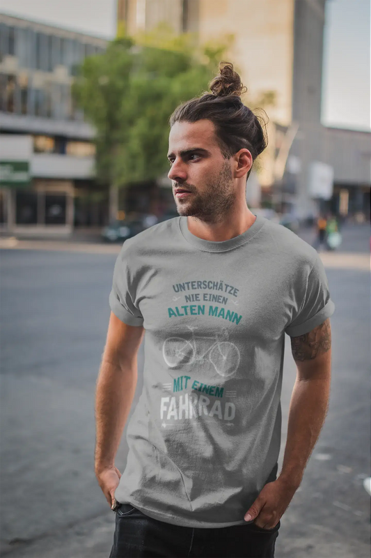 Men's Graphic T-Shirt Alten Mann Fahrrad Gift Idea