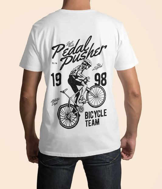 ULTRABASIC Men's T-Shirt Pedal Pusher The Legend 1998 - Bicycle Racing Team