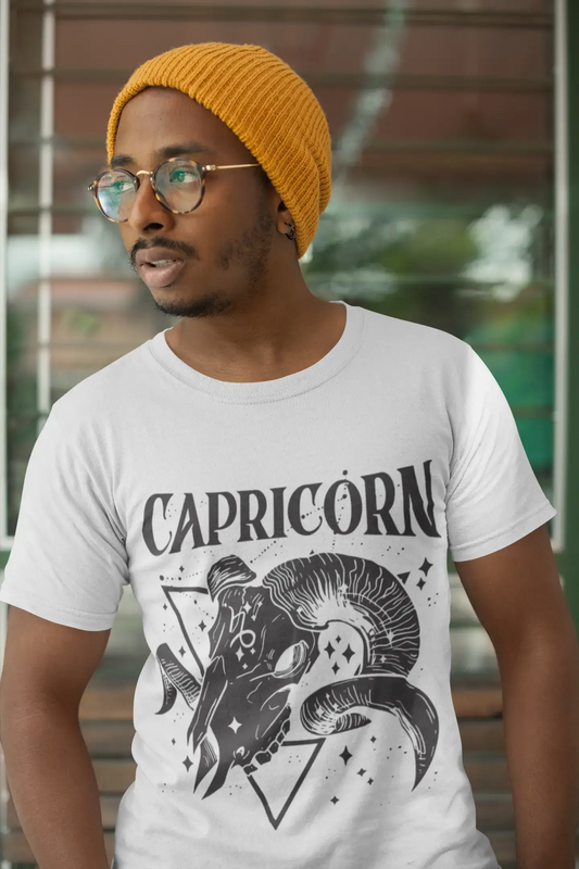 ULTRABASIC Men's T-Shirt - Capricorn - Astrology Horoscope - Zodiac Sign Shirt