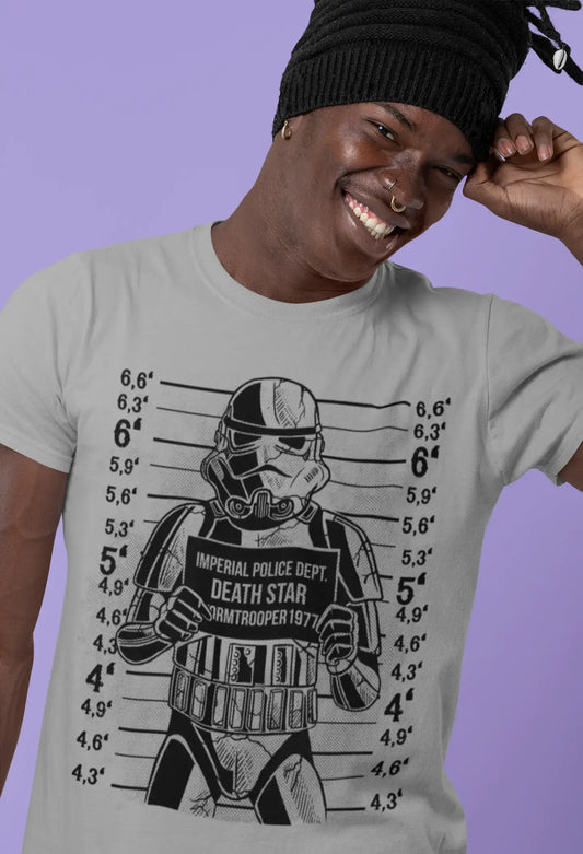 ULTRABASIC Men's T-Shirt Crim Stormtrooper Mugshot - Imperial Police Funny Shirt