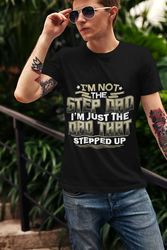 ULTRABASIC Men's Graphic T-Shirt I'm Just Dad That Stepped Up - Daddy's Shirt