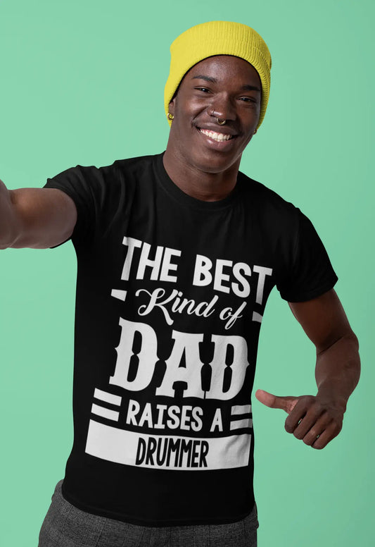 ULTRABASIC Men's Graphic T-Shirt Dad Raises a Drummer