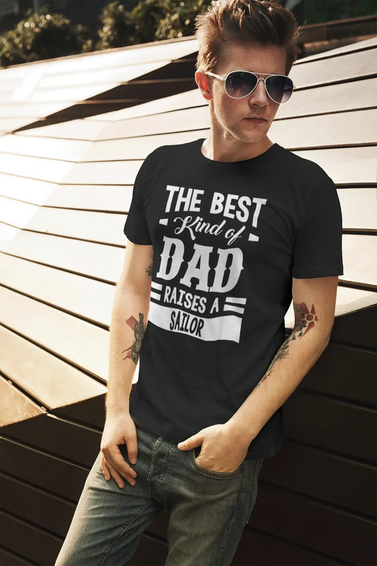 ULTRABASIC Men's Graphic T-Shirt Dad Raises a Sailor