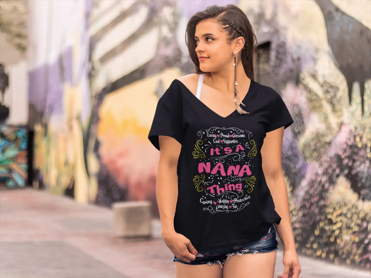 ULTRABASIC Women's T-Shirt It's a Nana Thing - Short Sleeve Tee Shirt Tops