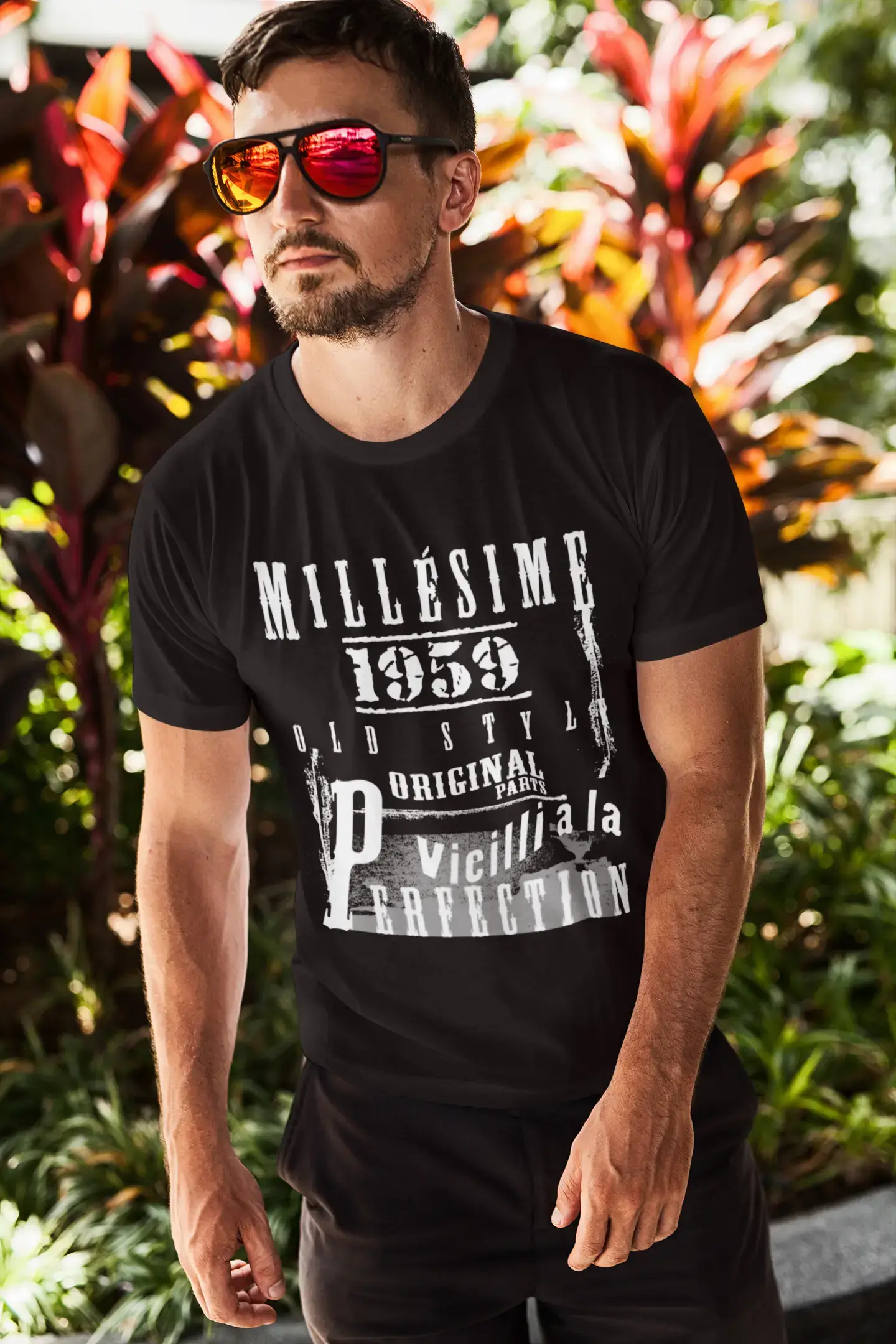 1959,cadeaux,anniversaire,Manches courtes - Homme T-shirt