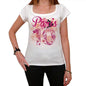 10, Paris, Women's Short Sleeve Round Neck T-shirt 00008 - ultrabasic-com