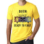 16, Ready to Fight, Men's T-shirt, Yellow, Birthday Gift 00391 - ultrabasic-com