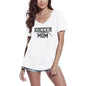 ULTRABASIC Women's T-Shirt Soccer Mom - Short Sleeve Tee Shirt Tops