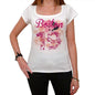 19, Boston, Women's Short Sleeve Round Neck T-shirt 00008 - ultrabasic-com