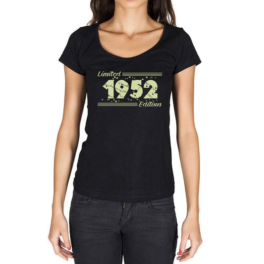 1952 Limited Edition Star, Women's T-shirt, Black, Birthday Gift 00383 ultrabasic-com.myshopify.com