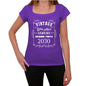 2030 Well Aged Purple Womens Short Sleeve Round Neck T-Shirt 00110 - Purple / Xs - Casual