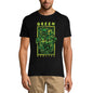 ULTRABASIC Men's Novelty T-Shirt Green Monster - Scary Short Sleeve Tee Shirt