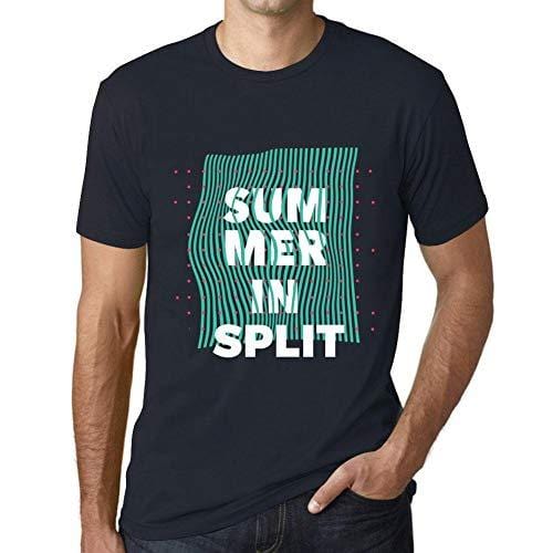 Ultrabasic - Homme Graphique Summer in Split Marine