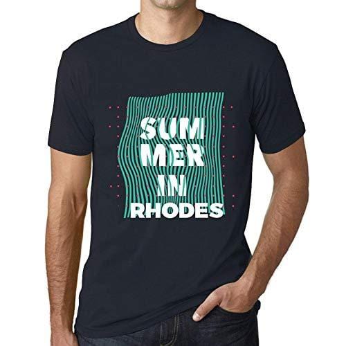 Ultrabasic - Homme Graphique Summer in Rhodes Marine