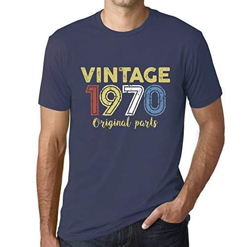 Ultrabasic - Homme Graphique Vintage 1970 T-Shirt Denim