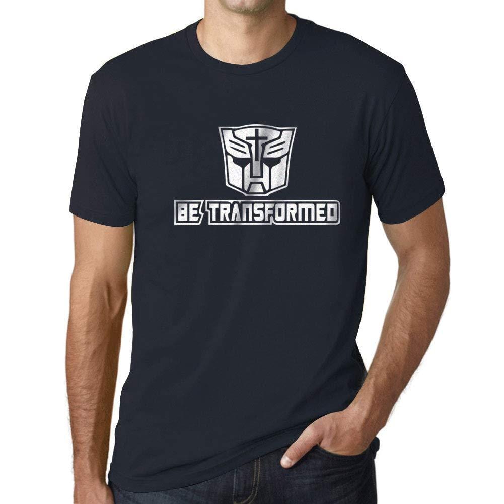 Ultrabasic - Homme T-Shirt Graphique Be Transformed Marine