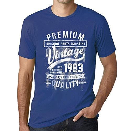 Ultrabasic - Homme T-Shirt Graphique 1983 Aged to Perfection Tee Shirt Cadeau d'anniversaire