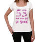 53 And Never Felt So Good, White, Women's Short Sleeve Round Neck T-shirt, Gift T-shirt 00372 - Ultrabasic