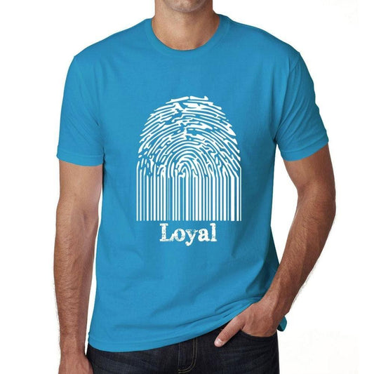 Loyal Fingerprint, t Shirt Homme, t Shirt avec Mots, Cadeau Tshirt