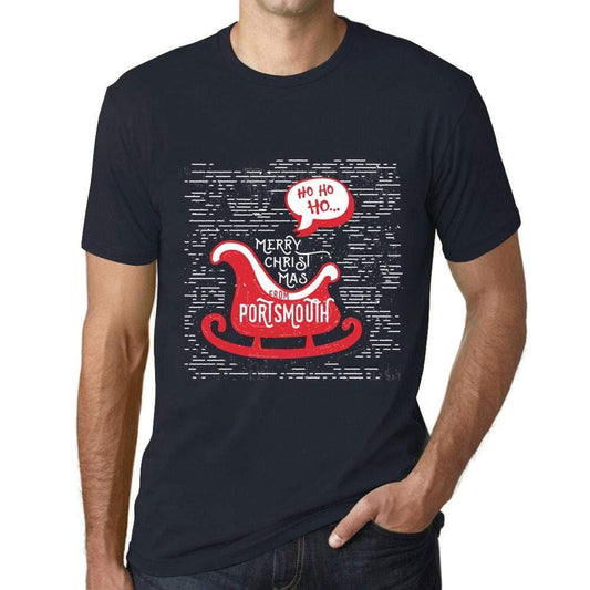 Ultrabasic Homme T-Shirt Graphique Merry Christmas from Portsmouth Marine