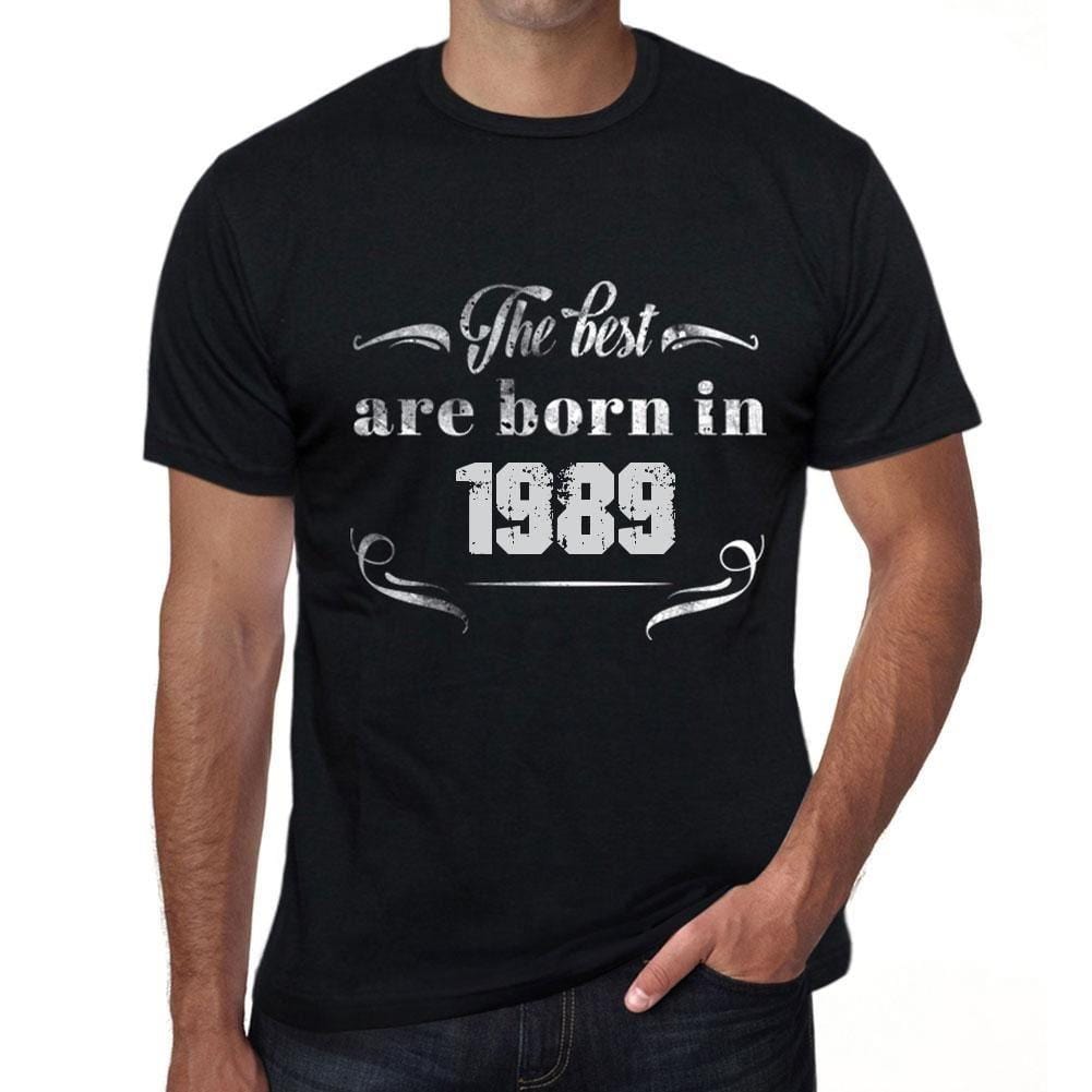 Homme Tee Vintage T Shirt The Best are Born in 1989
