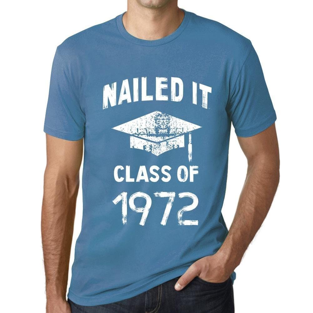 Homme T Shirt Graphique Imprimé Vintage Tee Nailed it Class of 1972