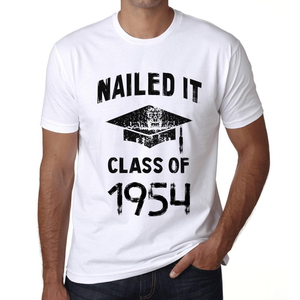 Homme T Shirt Graphique Imprimé Vintage Tee Nailed it Class of 1954