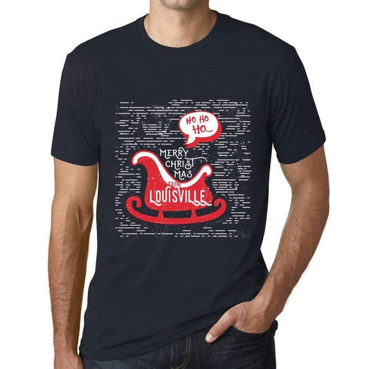 Ultrabasic Homme T-Shirt Graphique Merry Christmas from Louisville Marine
