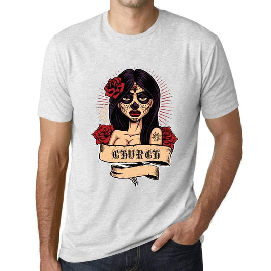 Ultrabasic - Homme T-Shirt Graphique Women Flower Tattoo Church